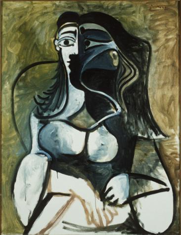 Pablo Picasso Oil Paintings Woman In Armchair Female Portraits